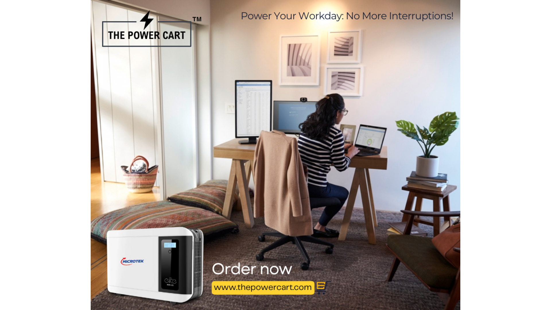 Best Home UPS for Uninterrupted Power Supply – Buy Online at The Power Cart