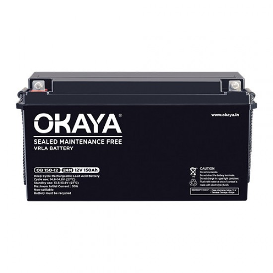 OKAYA SMF VRLA 150AH-12V